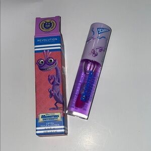 Revolution Purple Lip Gloss with Wand Applicator